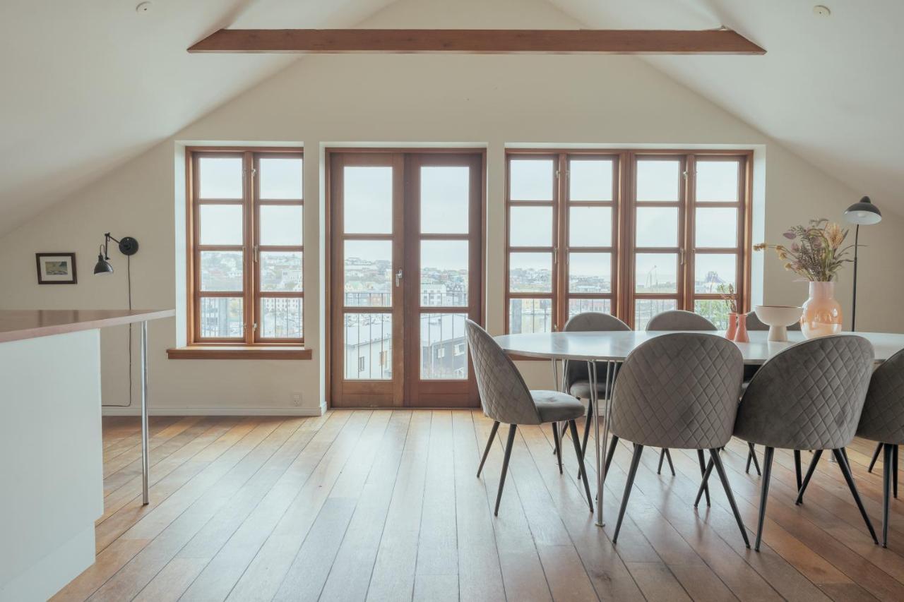 Penthouse / 4 Bedroom / Downtown / Harbour View Tórshavn Exterior foto